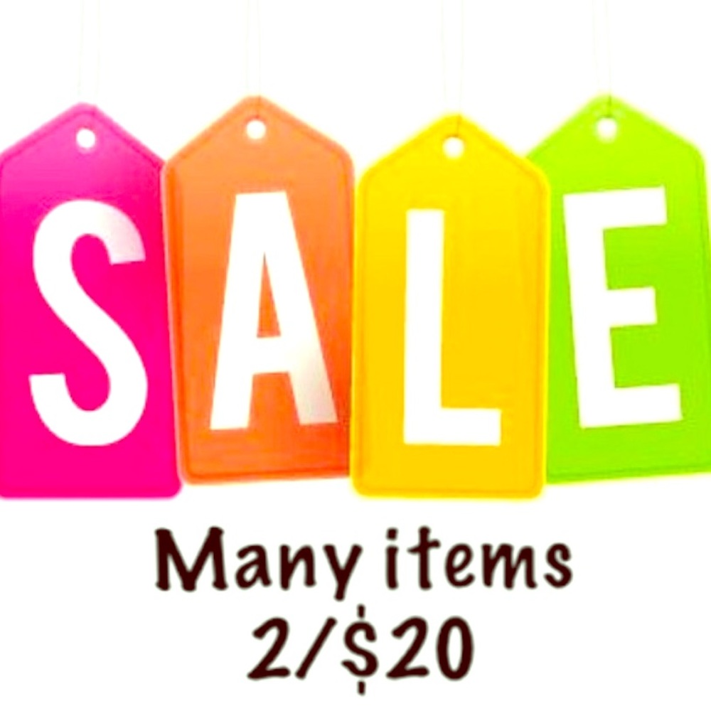 2 for $20 SALE!!
